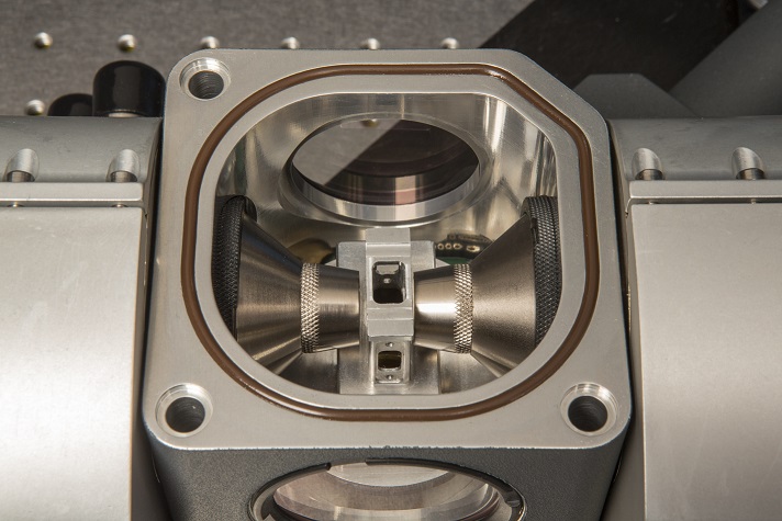 S50 chamber with Magneto-Optic installed, viewed from above